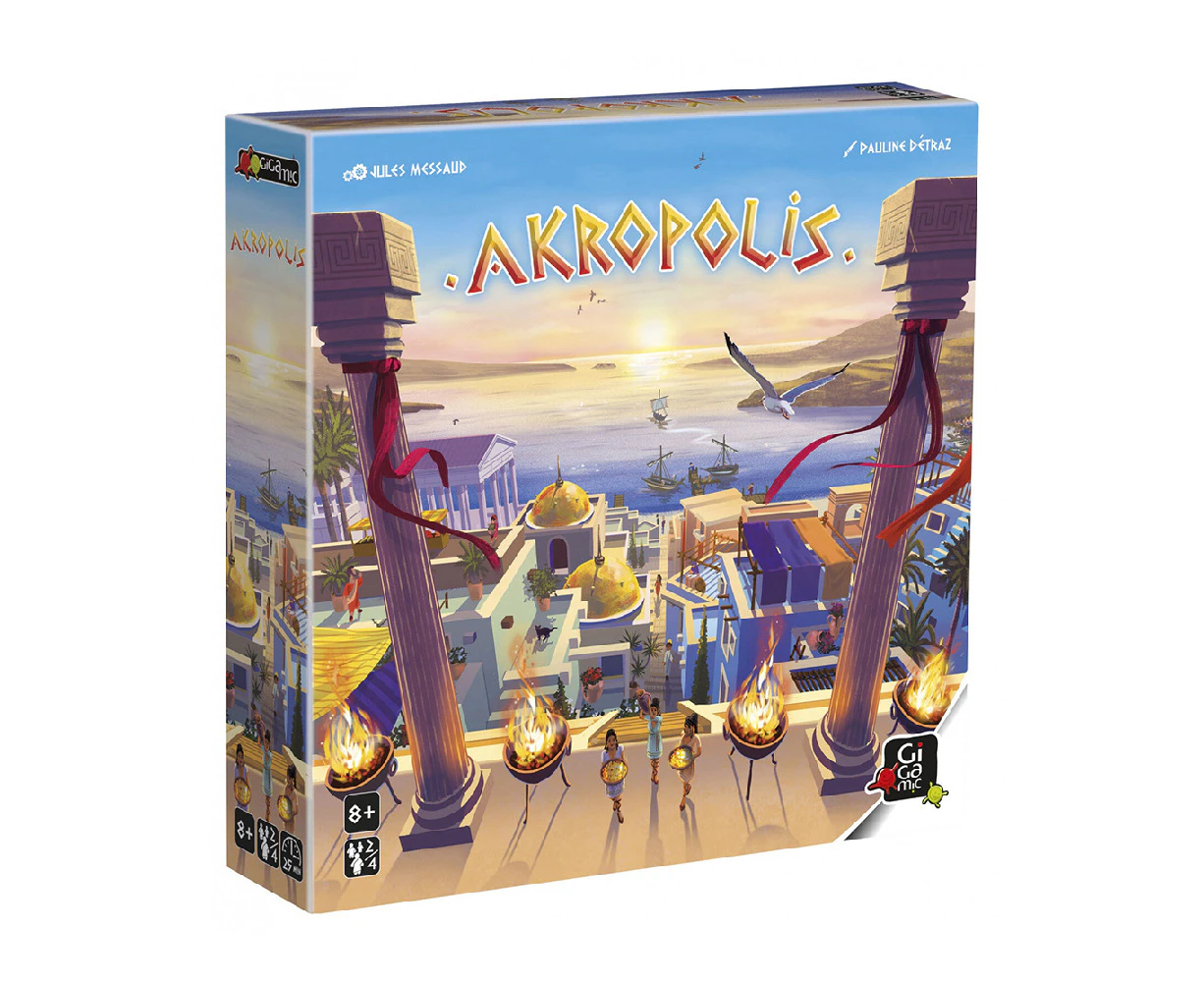 Gigamic Akropolis Strategy Board Game Family Play 1-4 Players Teens 8y+