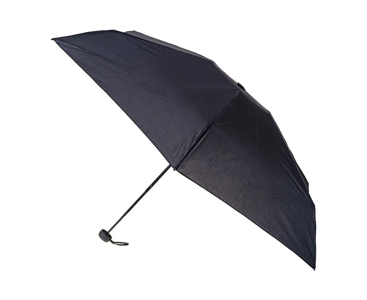 Clifton Travel 90cm Compact Folding Mini Miracle Umbrella UV Sun Shade Black