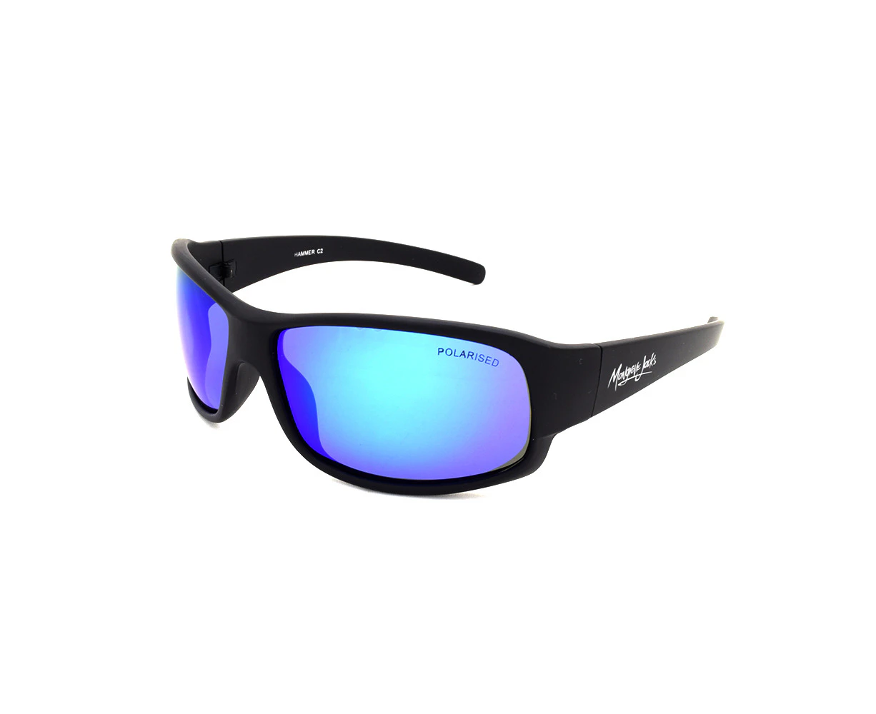 Mangrove Jacks Hammer C2 Black / Blue Revo Polarised Lenses