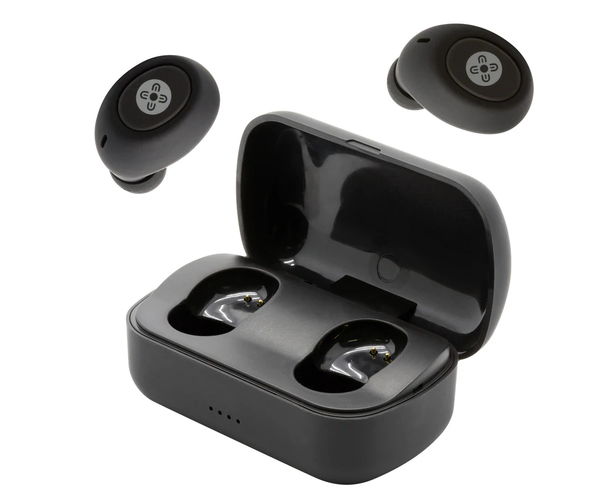 Moki Pro MokiBuds TWS Earphones/Earbuds/Headphones Wireless/Bluetooth Music BLK