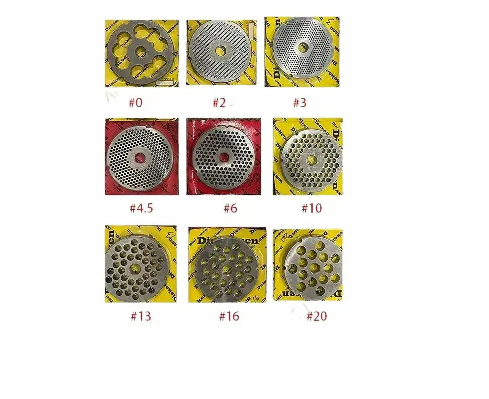 Mincer Plate Parts No.42 Sizes - 0,2,3,4.5,6,10,13,16 & 20mm Holes Mp#42