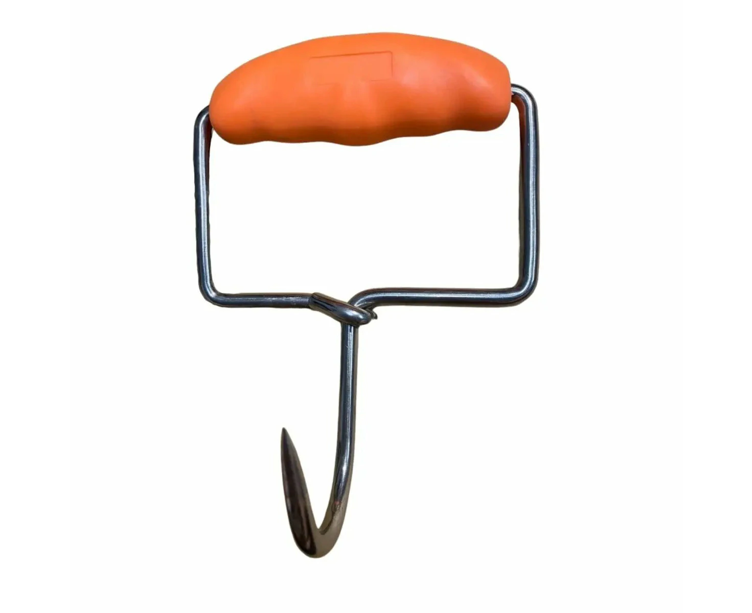 Butchers Boning Hook Orange Round Moulded Grip 15cm Sbhmg-1506