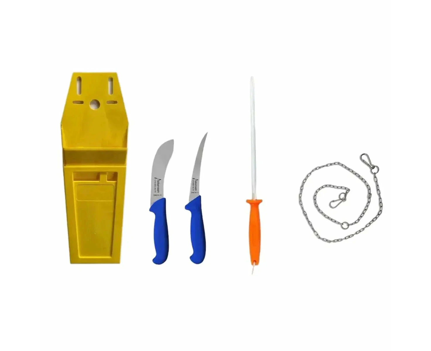 Butcher Knife Set Tool Kit Combo - Sk2 Yellow Sk2y-combo-1