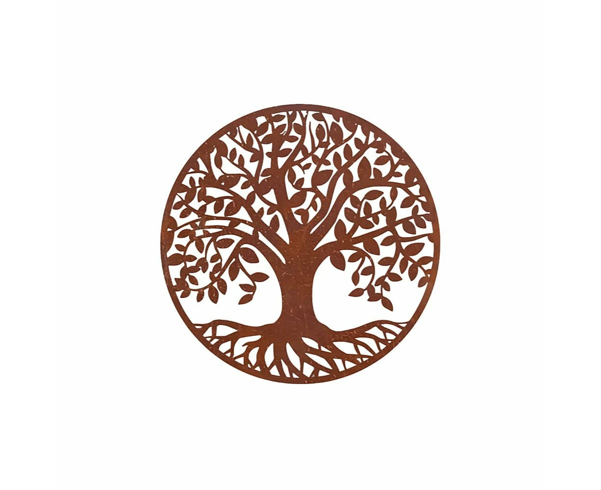 Sekit Tree Of Life Metal Rust Screen 990mm