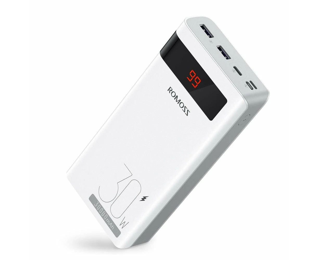 Romoss Sense 8PS Pro 30W 30000mAh Power Bank-White