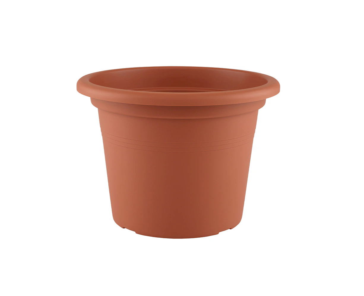 Artevasi Cilindro Plastic Indoor/Outdoor Garden Plant Pot 40x27.5cm Terracotta