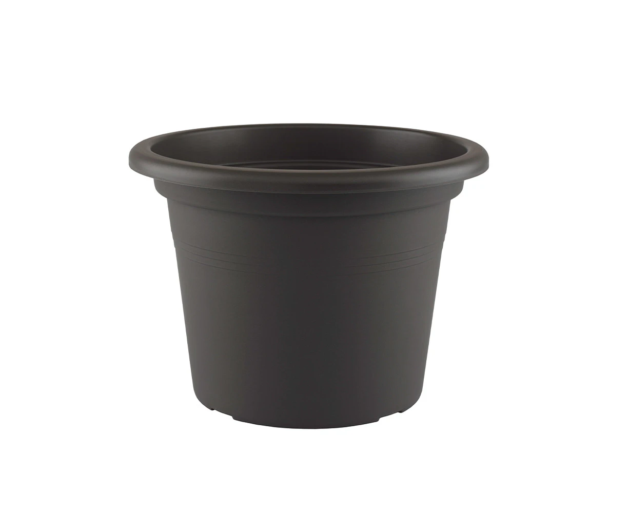 Artevasi Cilindro Plastic Indoor/Outdoor Garden Plant Pot 40x27.5cm Anthracite