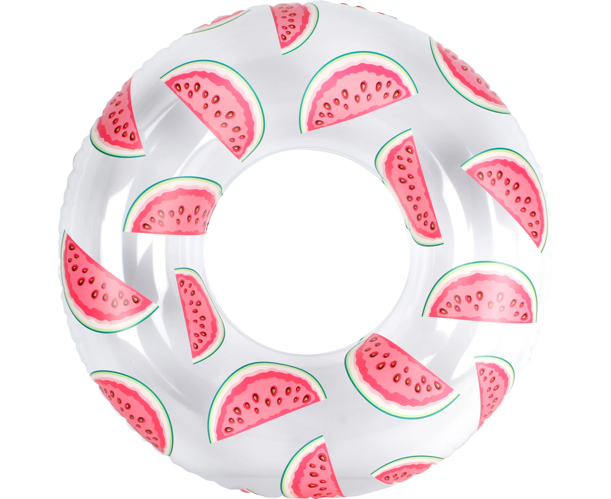 Airtime 90cm Ultra Clear Watermelon Fruit Swim Pool/Beach Floating Ring Toy