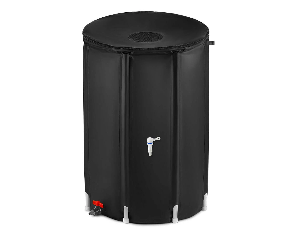 Rhino Clearmate Extra-Stable Collapsible Rainwater Collection Barrel 100gal