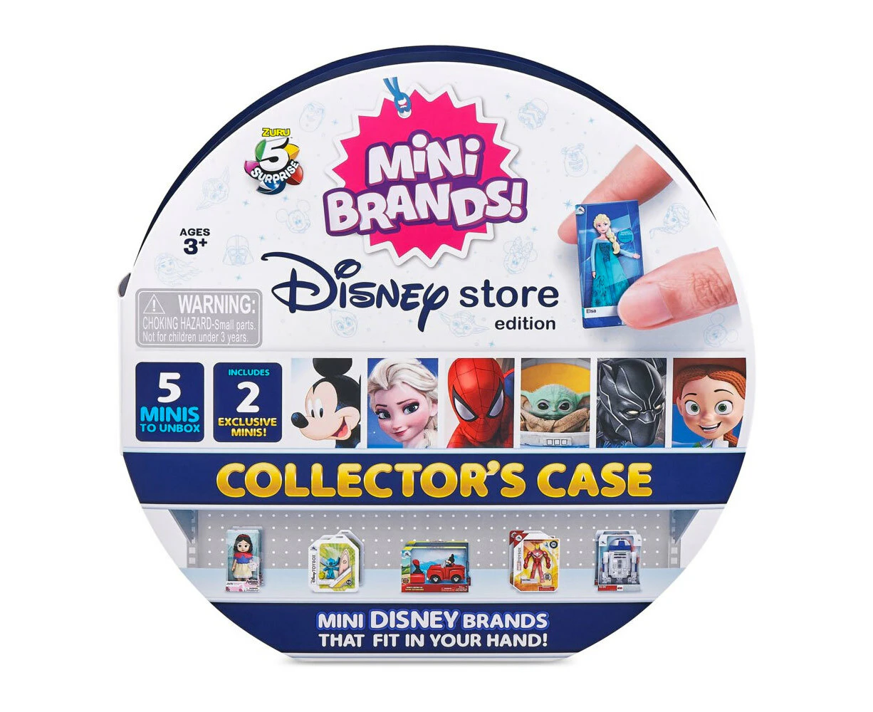 Zuru 5 Surprise Disney Store Mini Brands Collectors Display/Storage Case 3+