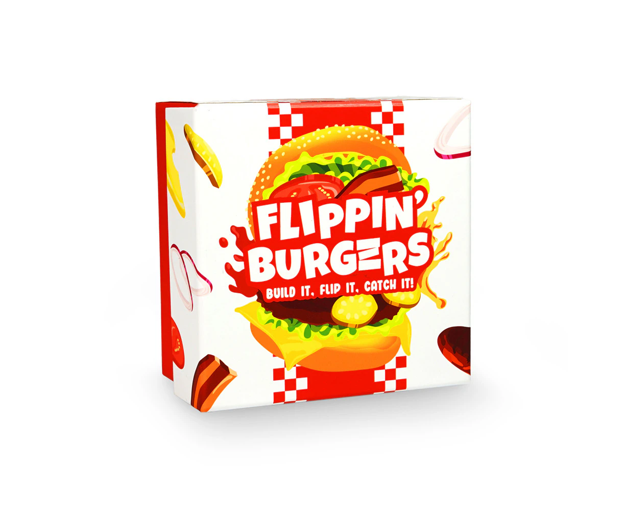 Bubblegum Stuff Flippin Burgers Kids/Children Interactive Fun Play Game Set