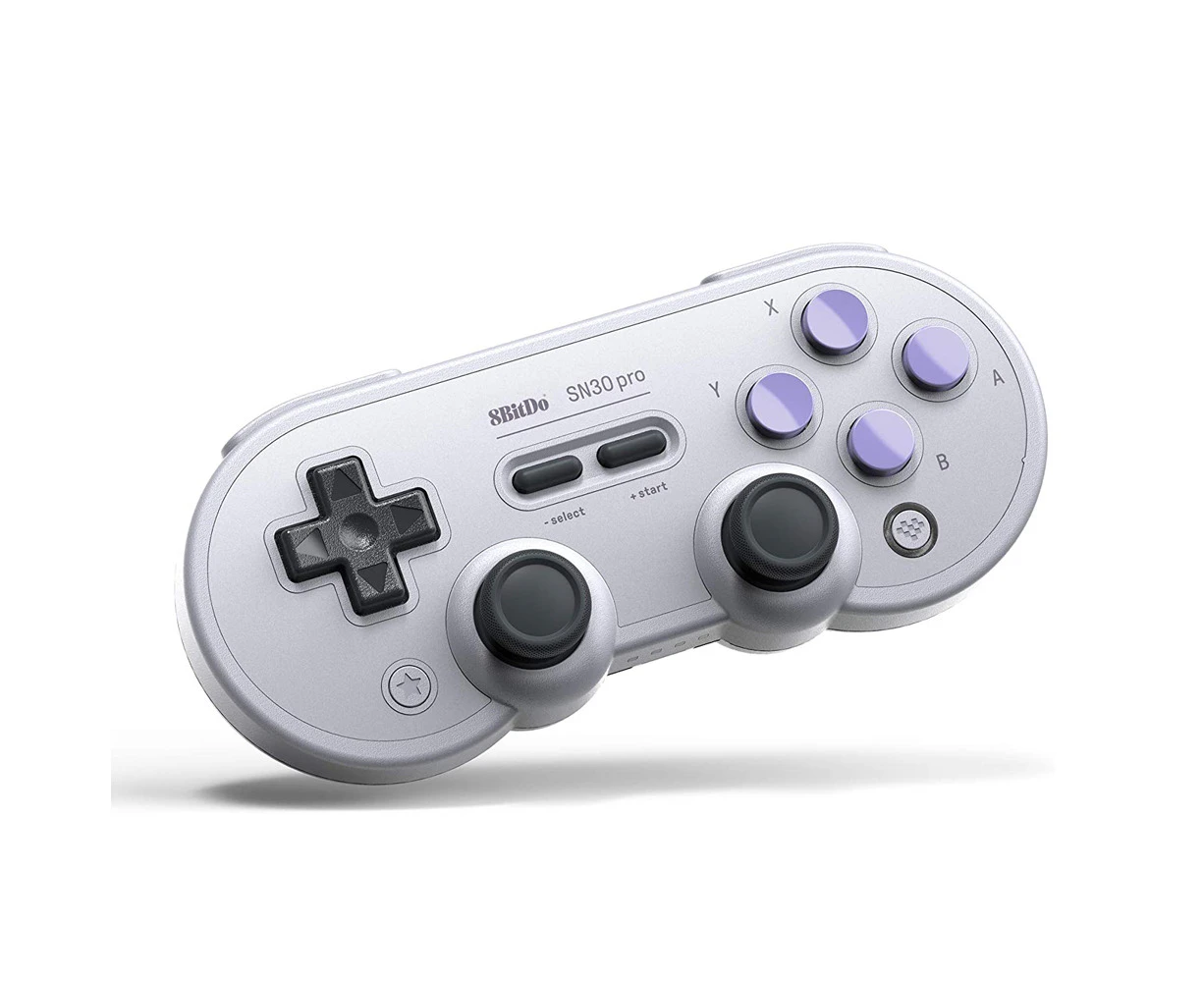 8BitDo SN30 Pro Bluetooth Gamepad/Controller SN Edition For Switch/MacOS Grey