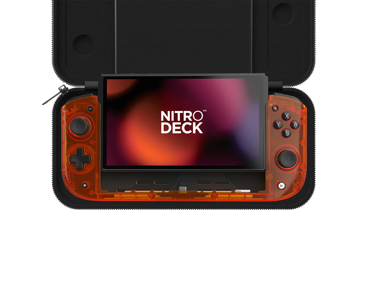 CRKD Nitro Deck Crystal Collection Orange Zest Limited Edition w/ Carry Case