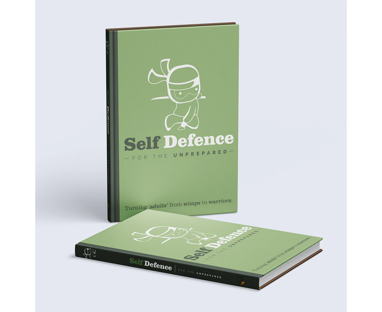 Boxer Gifts 128-Pages Self Defense Book For Unprepared Hardcover Funny