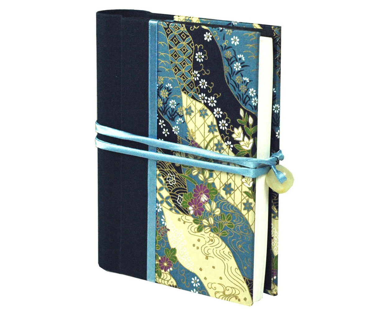 Lantern Studios Japanese A6 Journal/Notebook Hardcover Stationery Indigo Wave