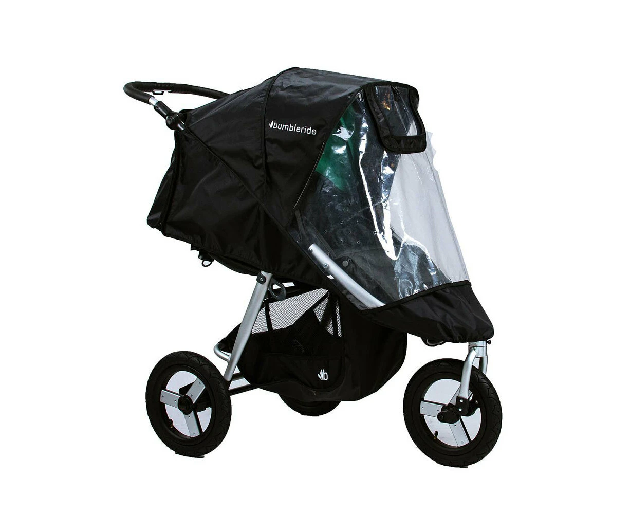 Bumbleride Buggy  Rain Wind Shield Cover For Indie/Speed Baby Stroller Black