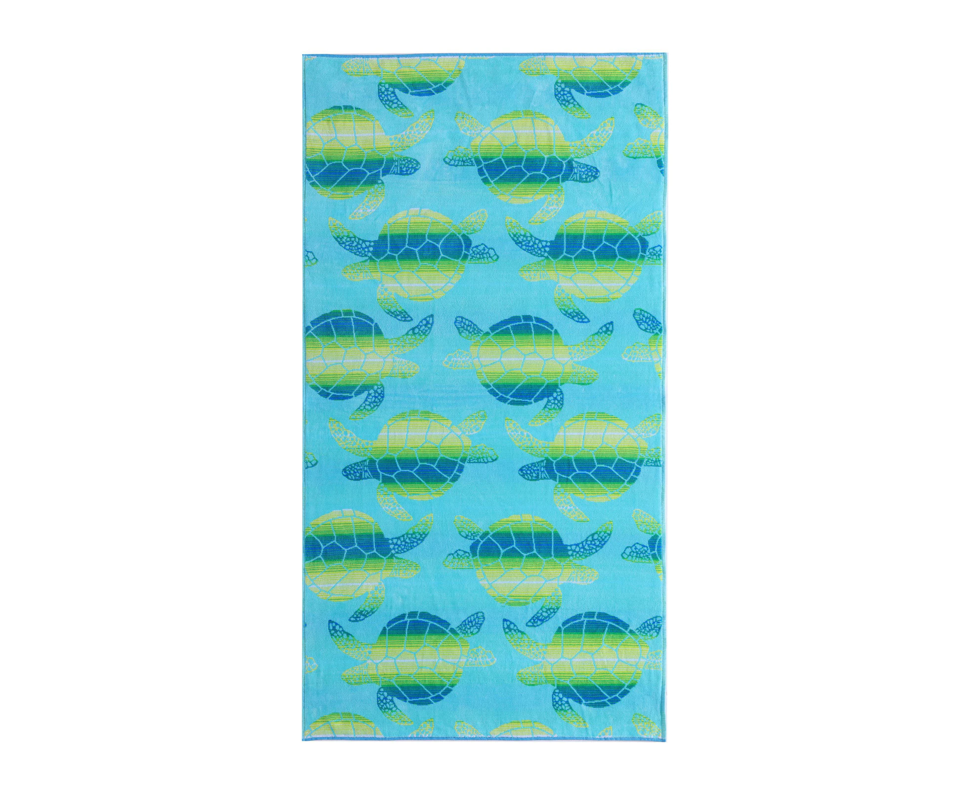 Tommy Bahama Ombre Turtle 91x173cm Cotton Beach Towel Absorbent Seamist/Multi