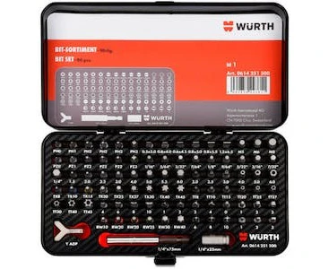 Wurth Universal 90pc Drill Bit Set - Assortment