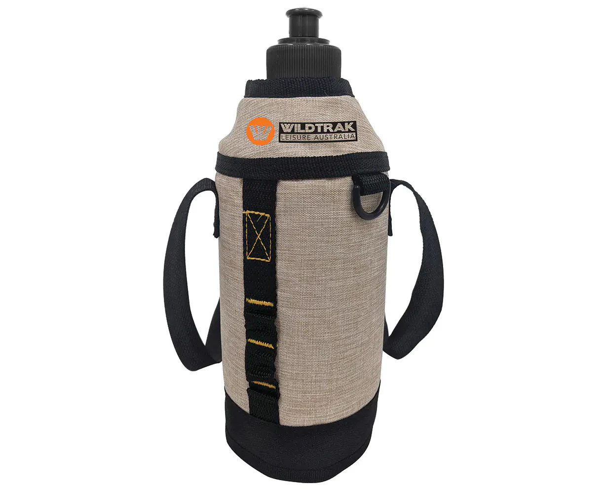 Wildtrak 1L Hydration Water Bottle w/ Removable Insulated Wrap Camping/Drinking