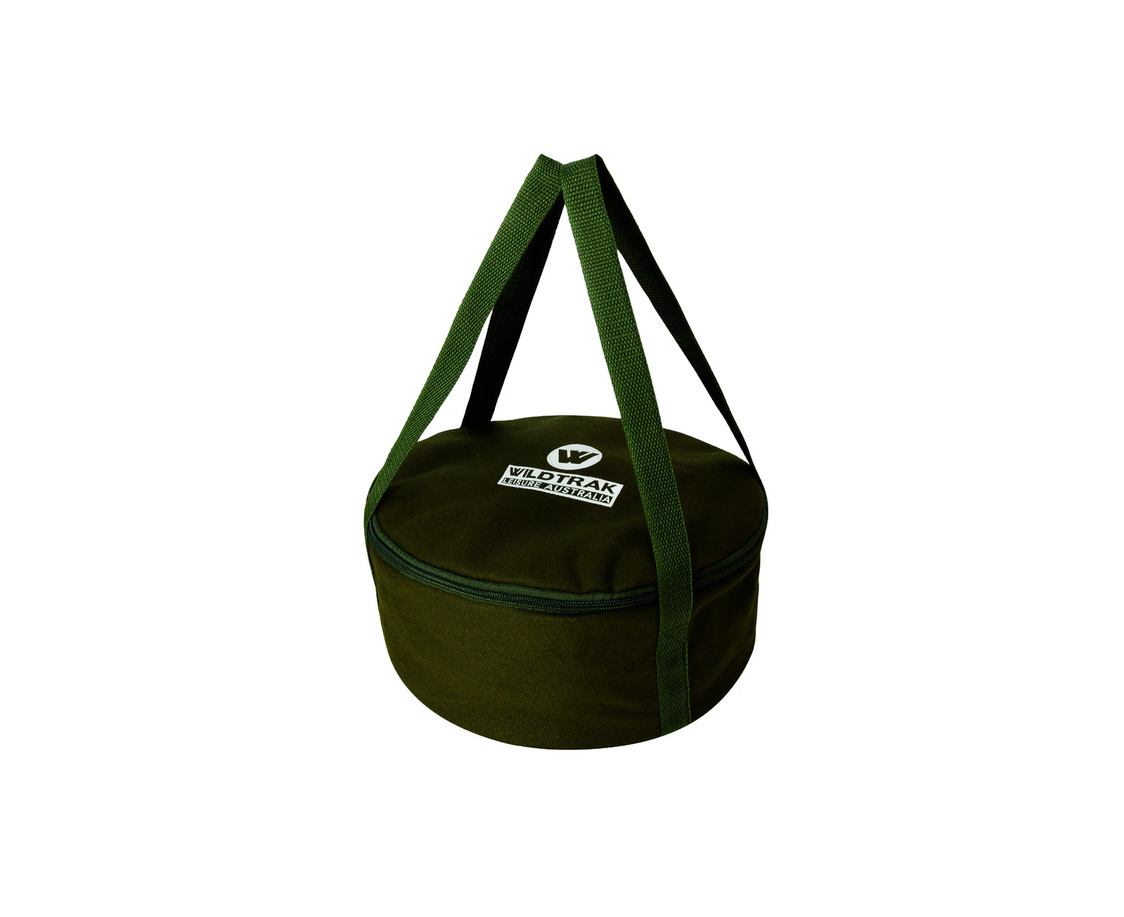 Wildtrak Heavy-Duty 2qt/26cm Canvas Carry Storage Bag For Camp Oven Pot Green