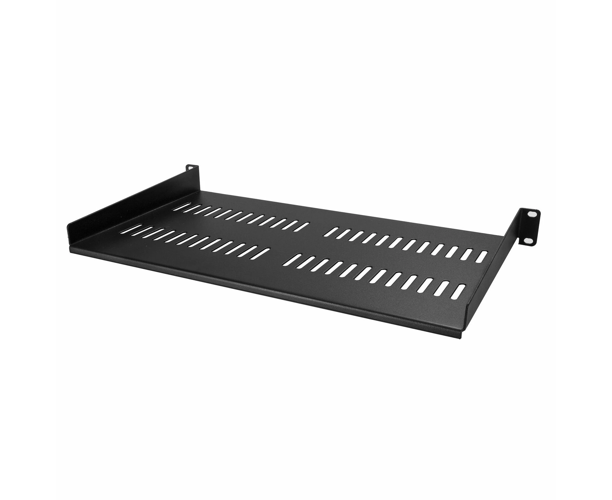 Star Tech 1U 25cm Vented Server Rack Cabinet Shelf w/ Cage Nuts & Screws 44lbs