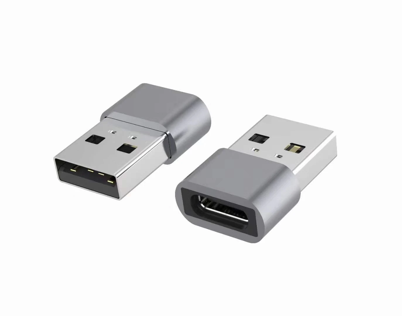 Astrotek USB Type C Female to USB 2.0 Male OTG Adapter 480Mhz For Laptop Sliver