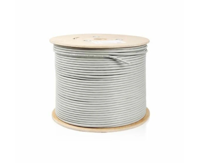 Astrotek 305m CAT6 FTP Ethernet LAN Cable Roll Copper Solid Wire Cord PVC Jacket