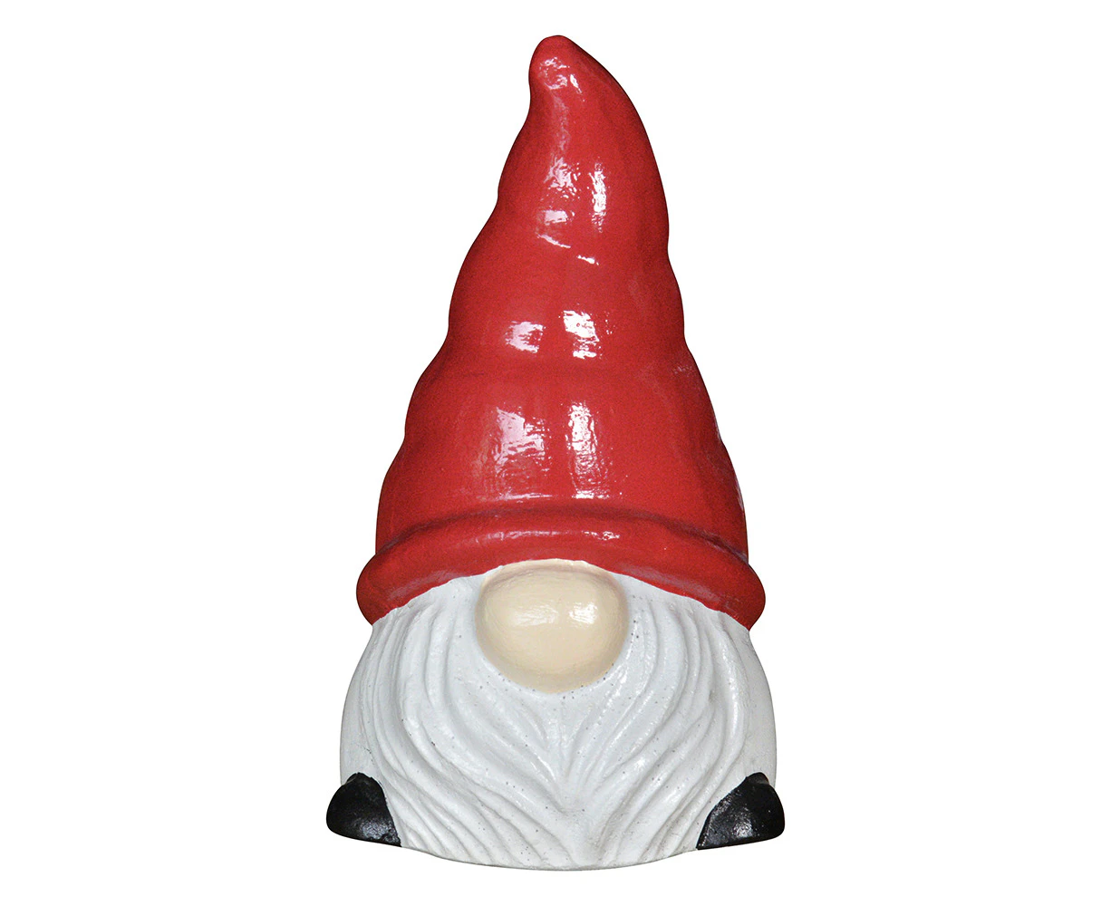 Northcote Pottery Gnome Bob Home Decorative Garden Decor Large Hat 20cm Red