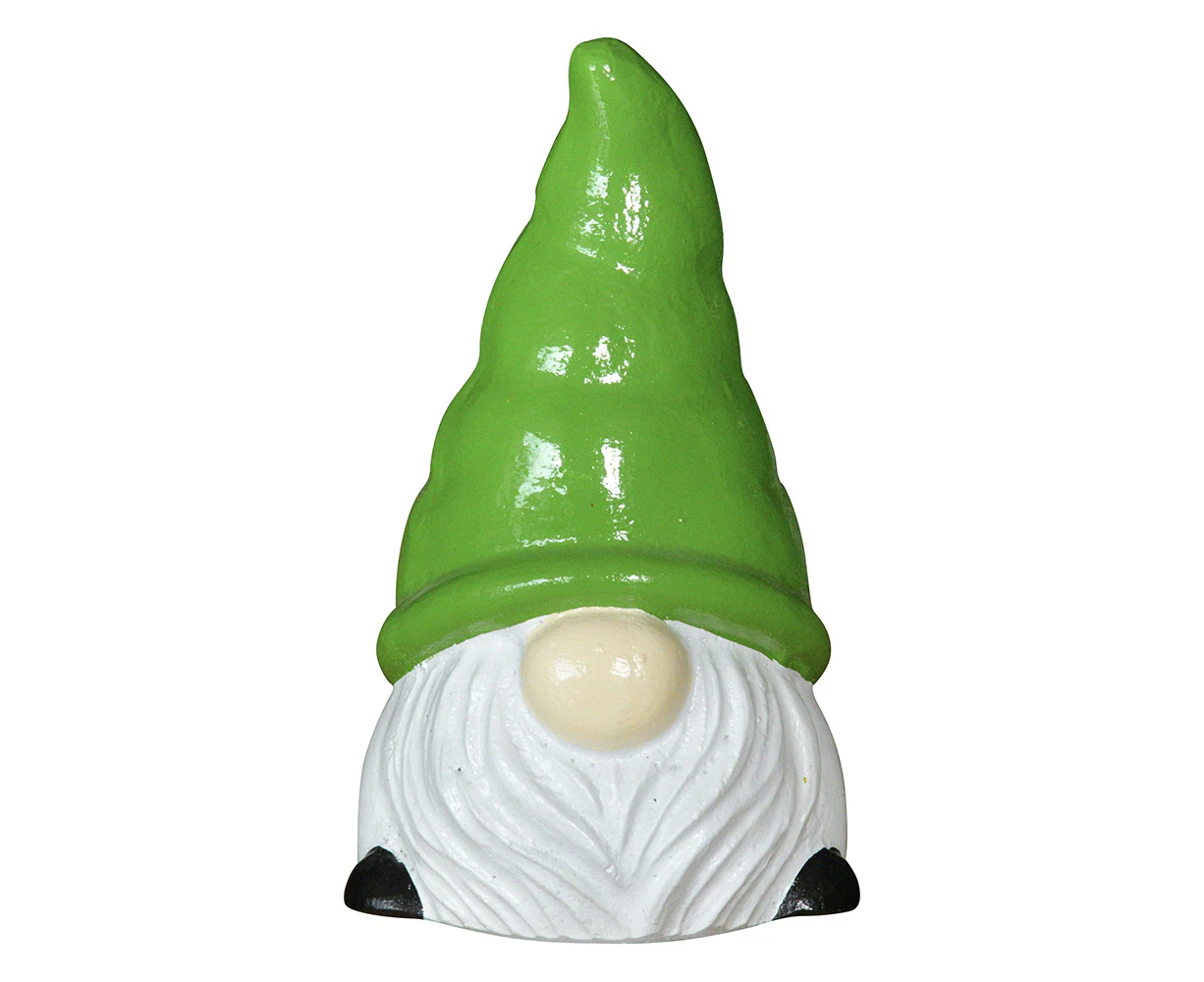 Northcote Pottery Gnome Bob Home Decorative Garden Decor Large Hat 20cm Green