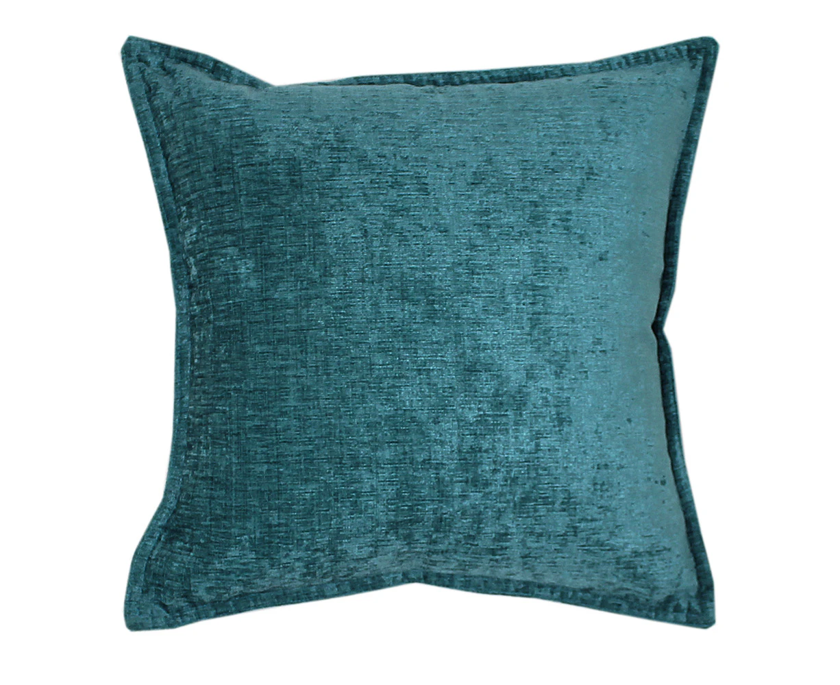 Jason Commercial Parker Premium Bedroom Cushion Filled 44x44cm Turquoise 340GSM