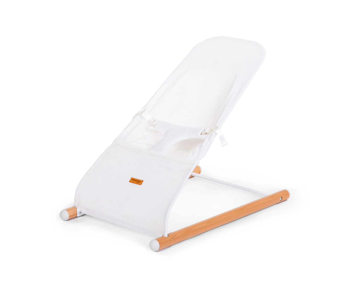 Childhome Evolux Baby Rocker Bouncer Infant/Newborn Rocker Seat Natural & White