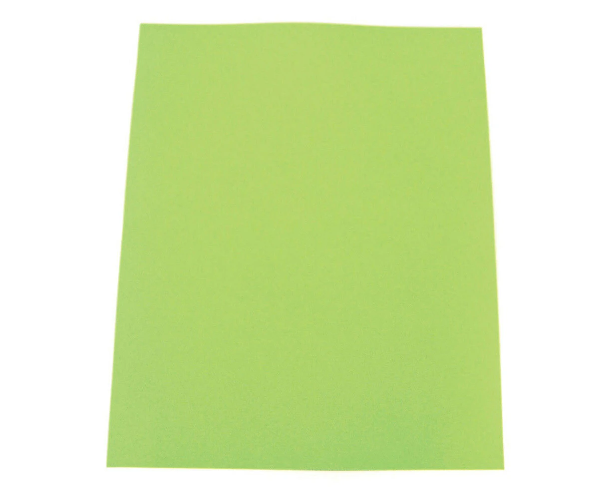 50pc Colourful Days A3 Board 200GSM Warm Art/Craft School Paper Lime Green