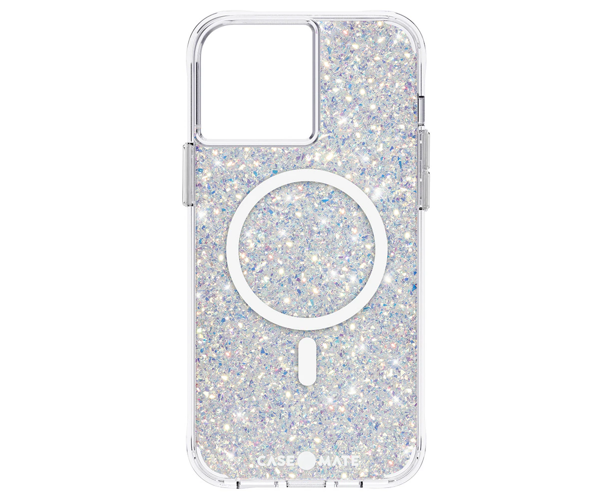 Case-Mate Twinkle Case MagSafe Phone Cover Protection For iPhone 14 Plus Diamond