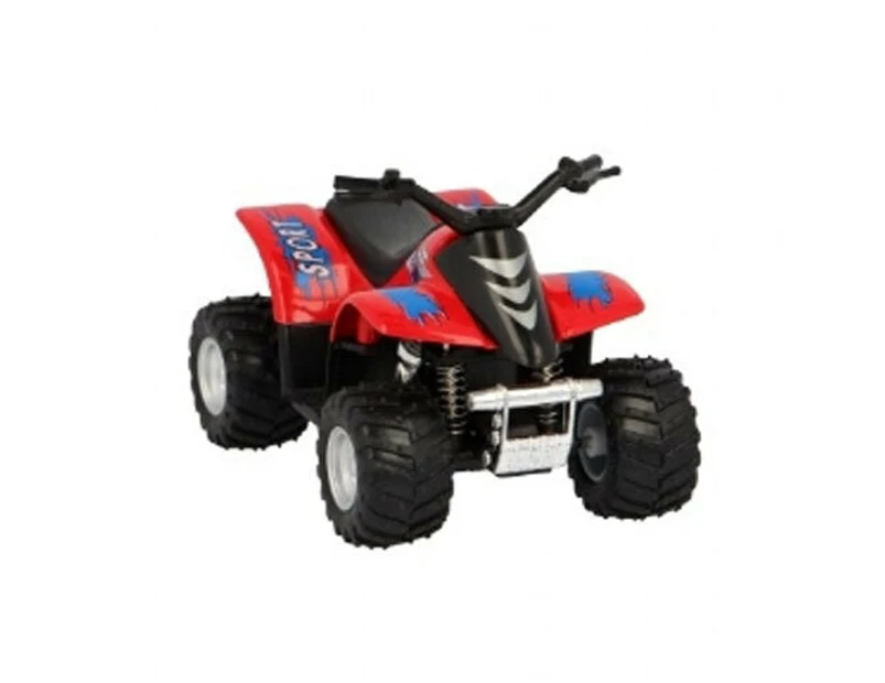 Transport Quad Bike Truck 4WD Vehicle Collectible Toy Cars 9cm Kids 3y+ Assorted