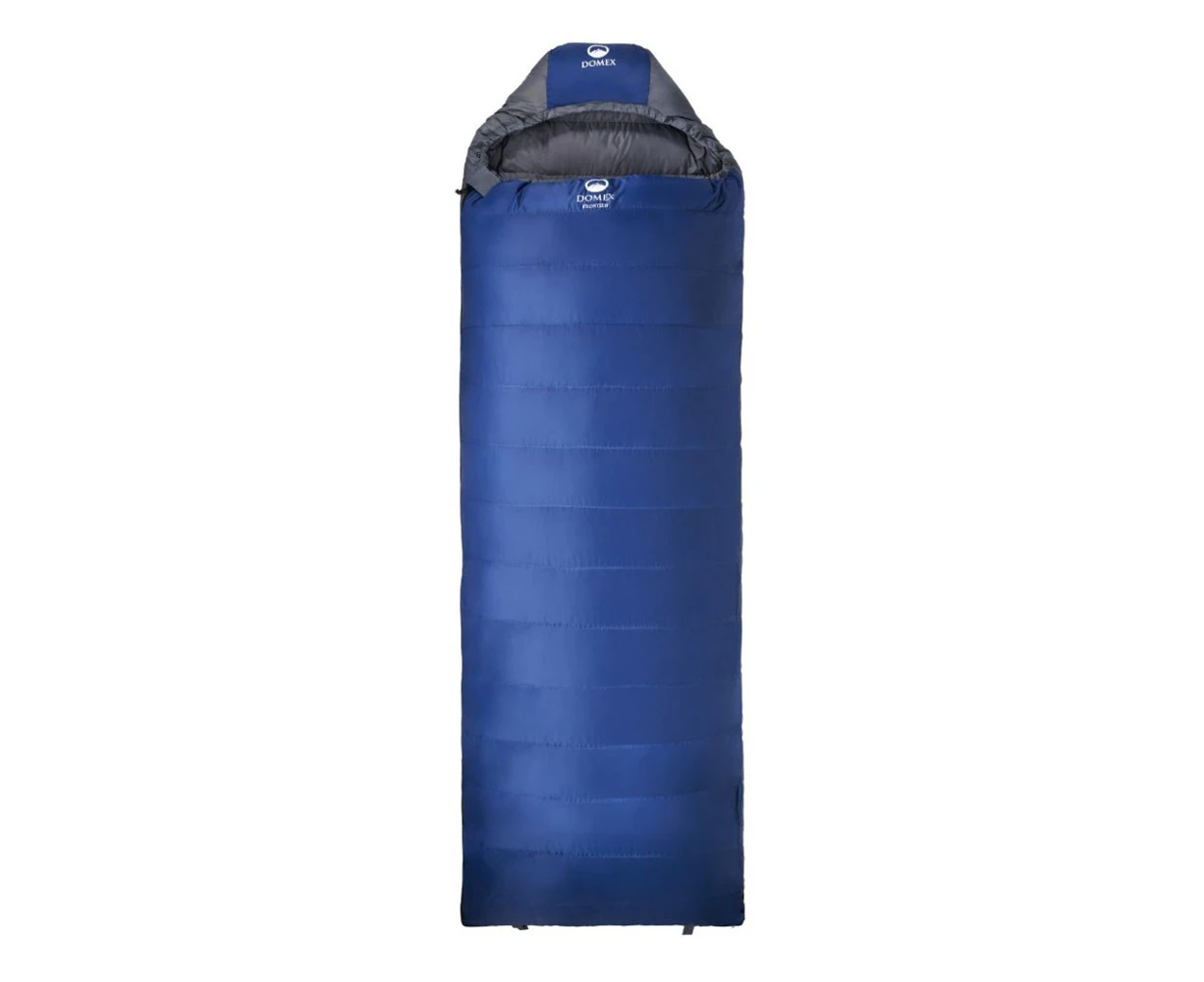 Domex Frontier -10C Down Filling Cold Condition Sleeping Bag Tropical Blue