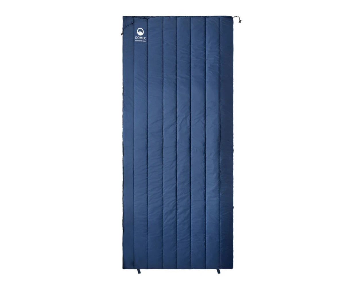 Domex Travelite Duo Synthetic Filling Sleeping Bag Blanket Marine Blue