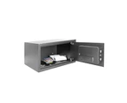 Defence Home Digital Code Security Safe w/Removable Shelf 229x405x335mm - Black