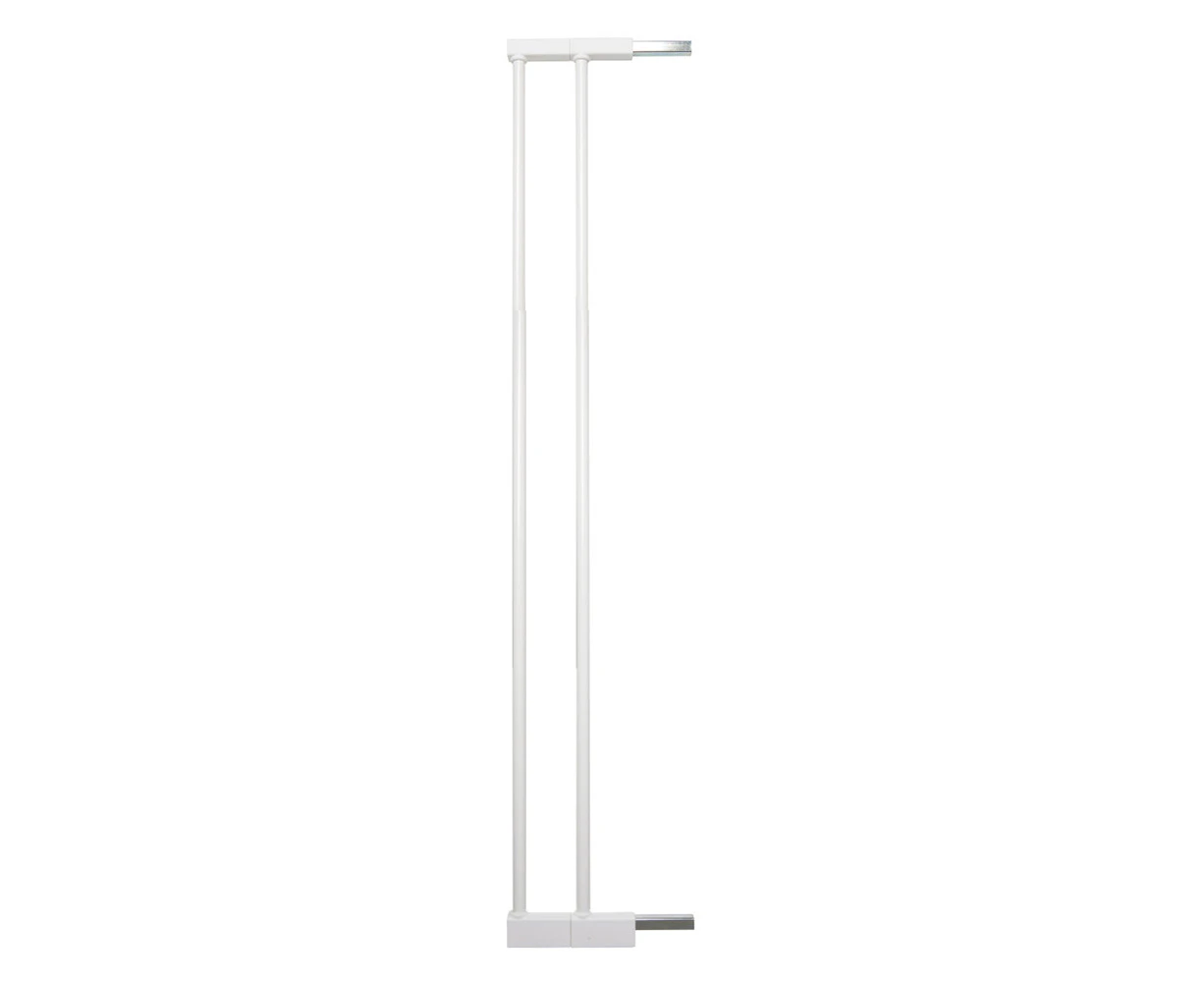 DogSpace Two Bar 73x14cm Extension For Lassie Safety Barrier/Gate Dog/Pet White