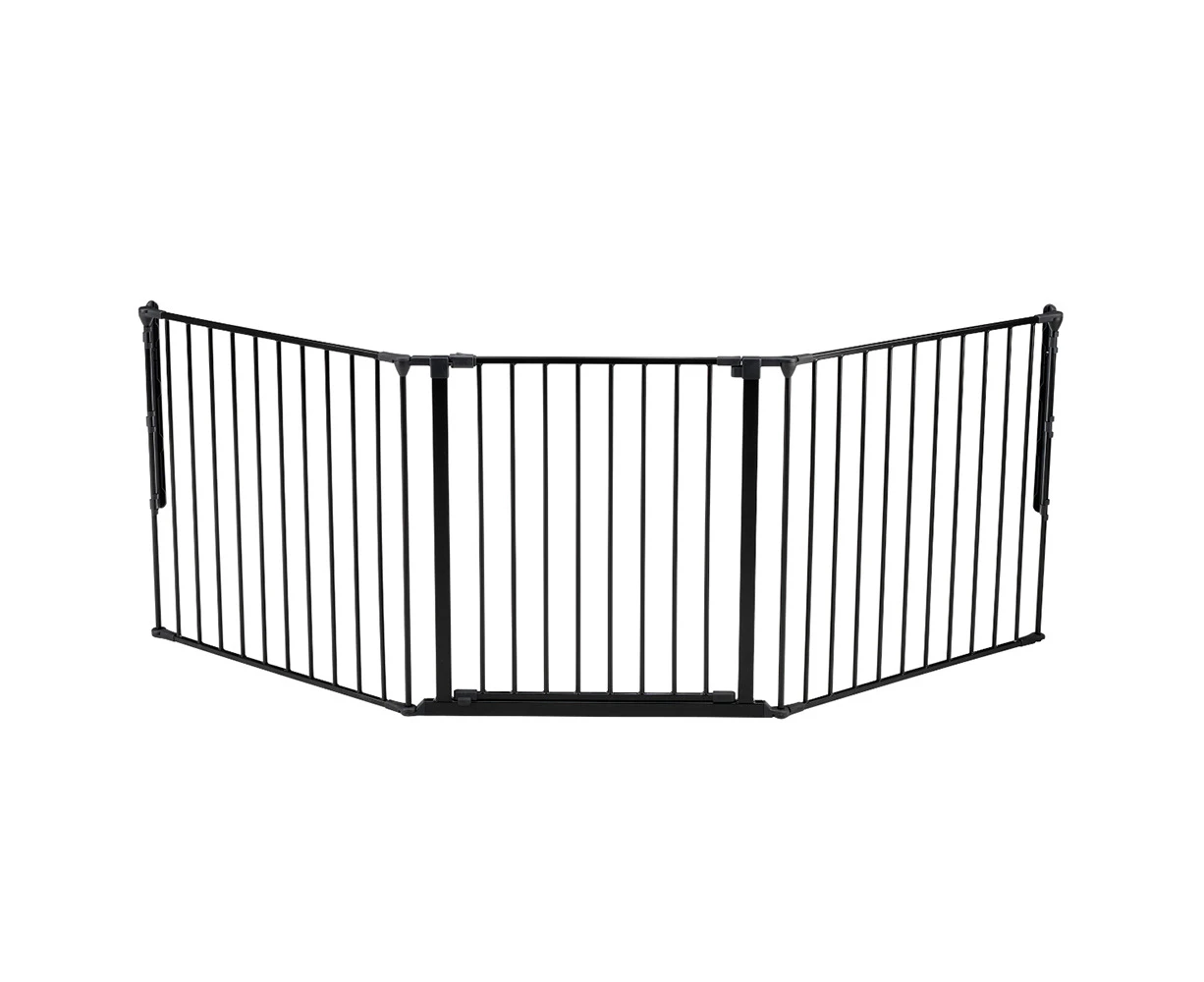 DogSpace Max Safety Security Barrier/Gate Large 71x223cm Dog/Pet Black