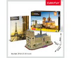 National Geographic Paris: Notre-Dame de Paris 128-Piece 3D Puzzle