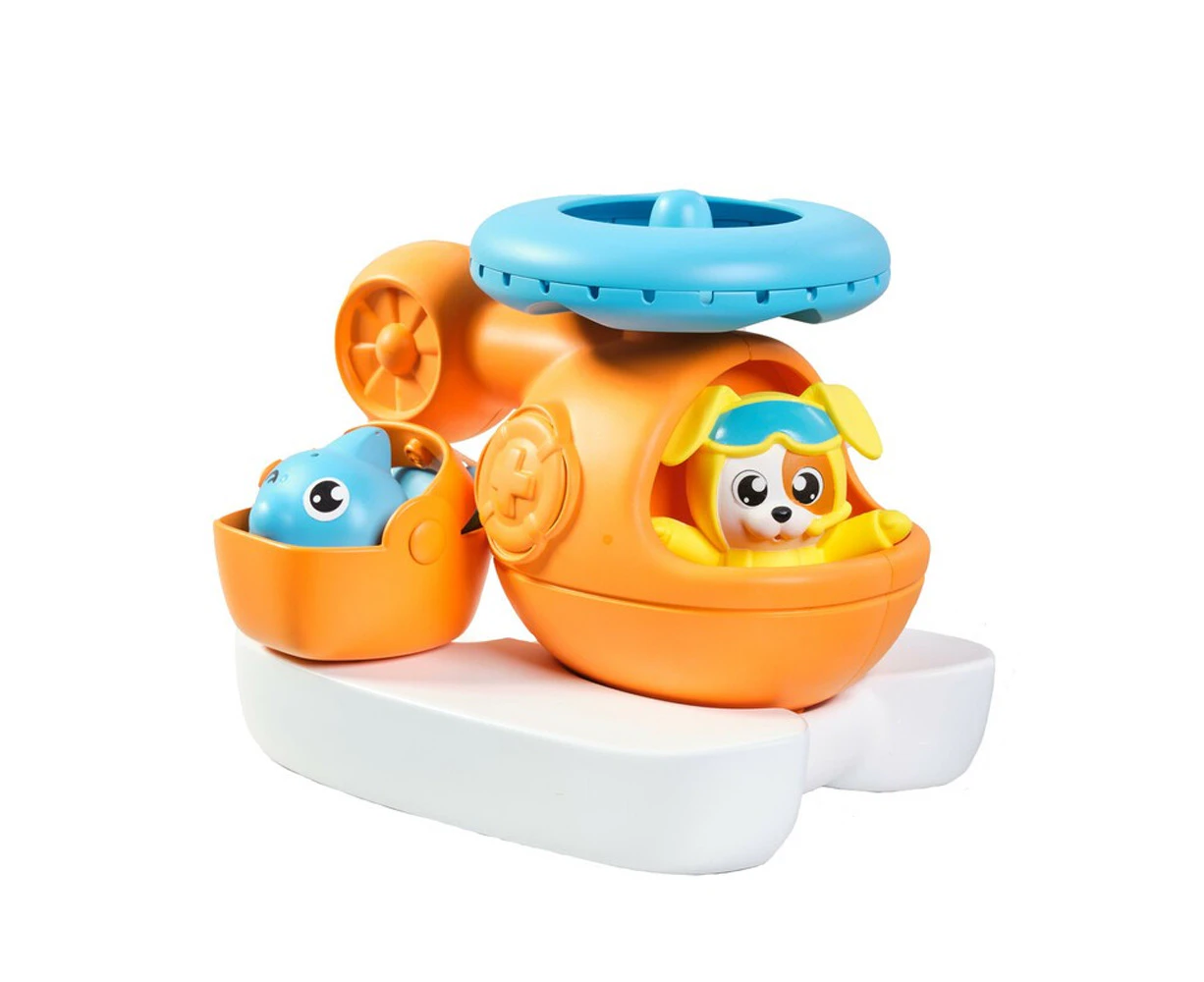 Tomy Splash & Rescue Helicopter Bath Toy Kids/Children Interactive Fun Play 12m+