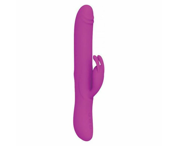 Pretty Love Byron Thrusting Rabbit Vibrator Model Pl Bt 001 For Women Dual Stimulation Purple