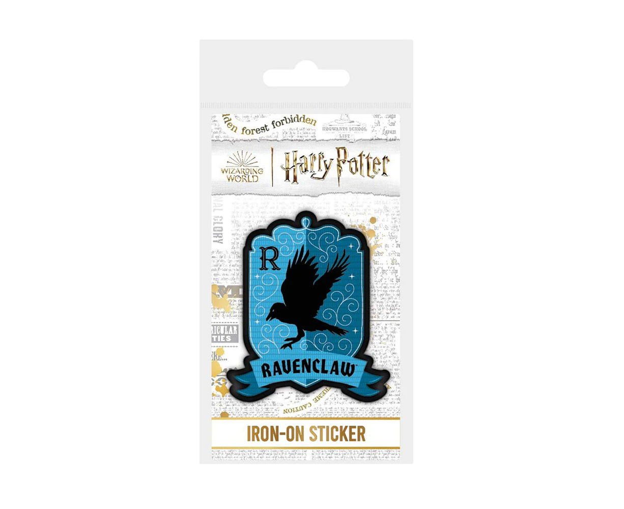 Wizarding World Harry Potter Ravenclaw House Fabric Iron-On Decorative Patch