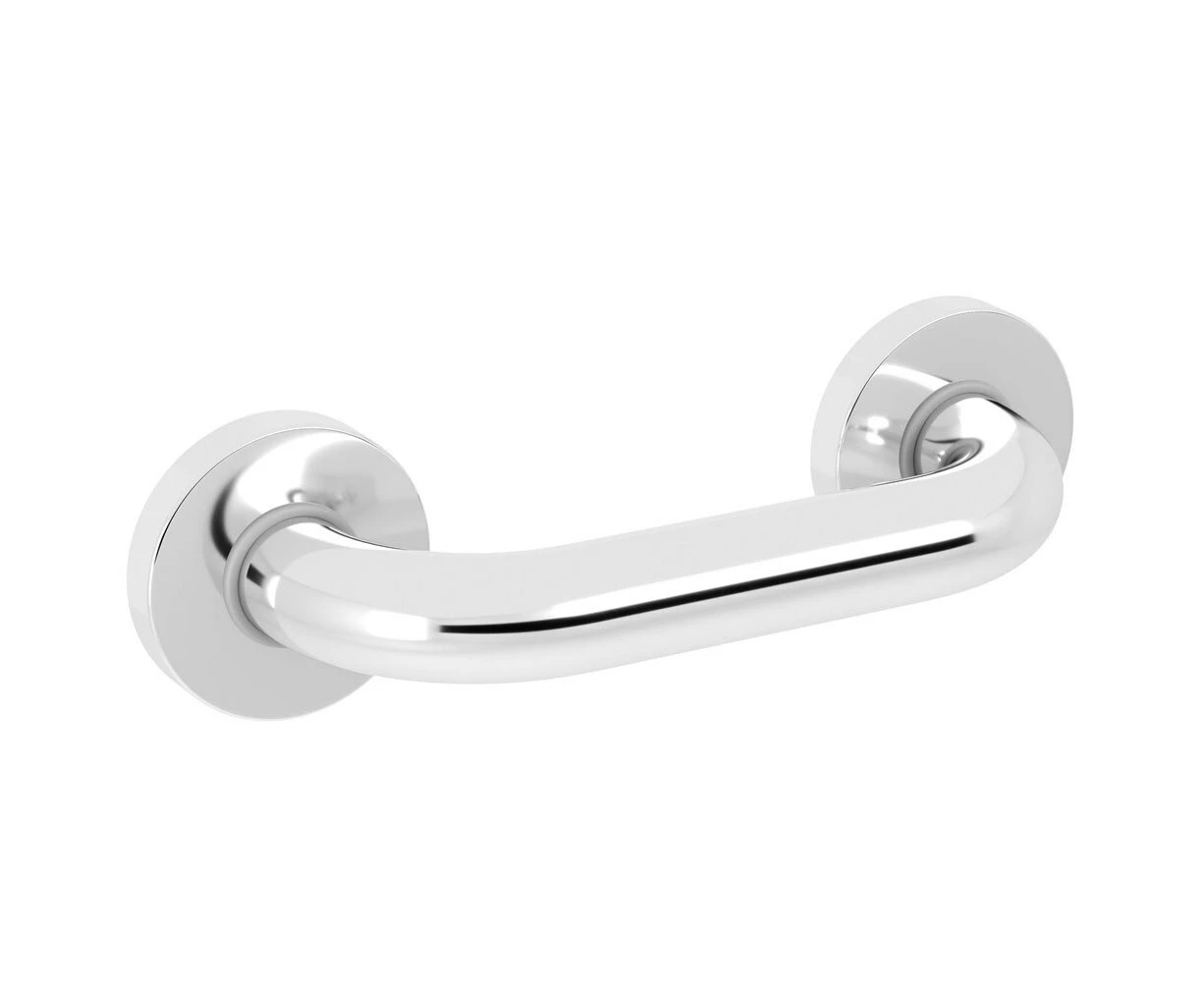 Evekare Concealed Flange Grab Bathroom Hand Rail/Pull Bar 200mm Stainless Steel