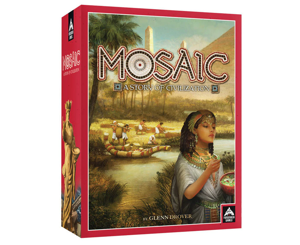 Mosaic A Story of Civilisation Children/Teens Activity Toy Strategy Game 14+