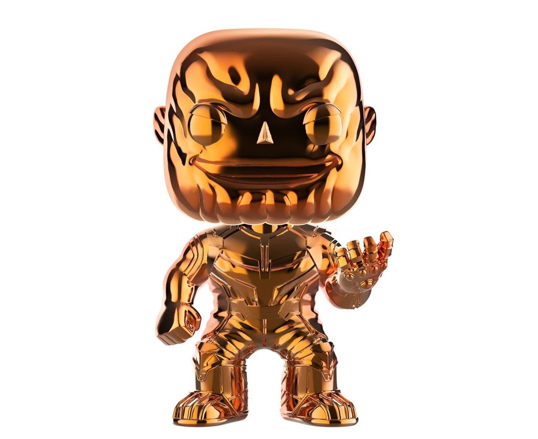 Pop! Funko 10cm Avengers 3 Thanos Orange Chrome Figure Vinyl Collectables 3y+