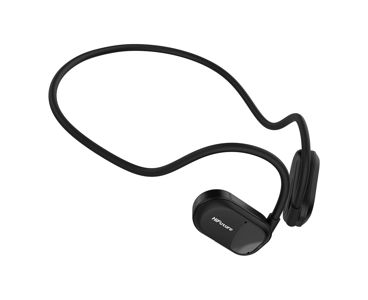 HiFuture FutureMate Open Ear Air Conduction Wireless Headphones w/ 2-Mic Black