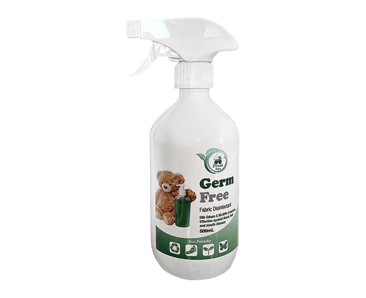 Pram Spa 500ml Germ Free Eco Friendly Non-Toxic Baby Safe Fabric Disinfectant