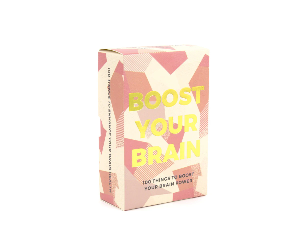 100pc Gift Republic Boost Your Brain Cards Question Challenge Party Game Deck