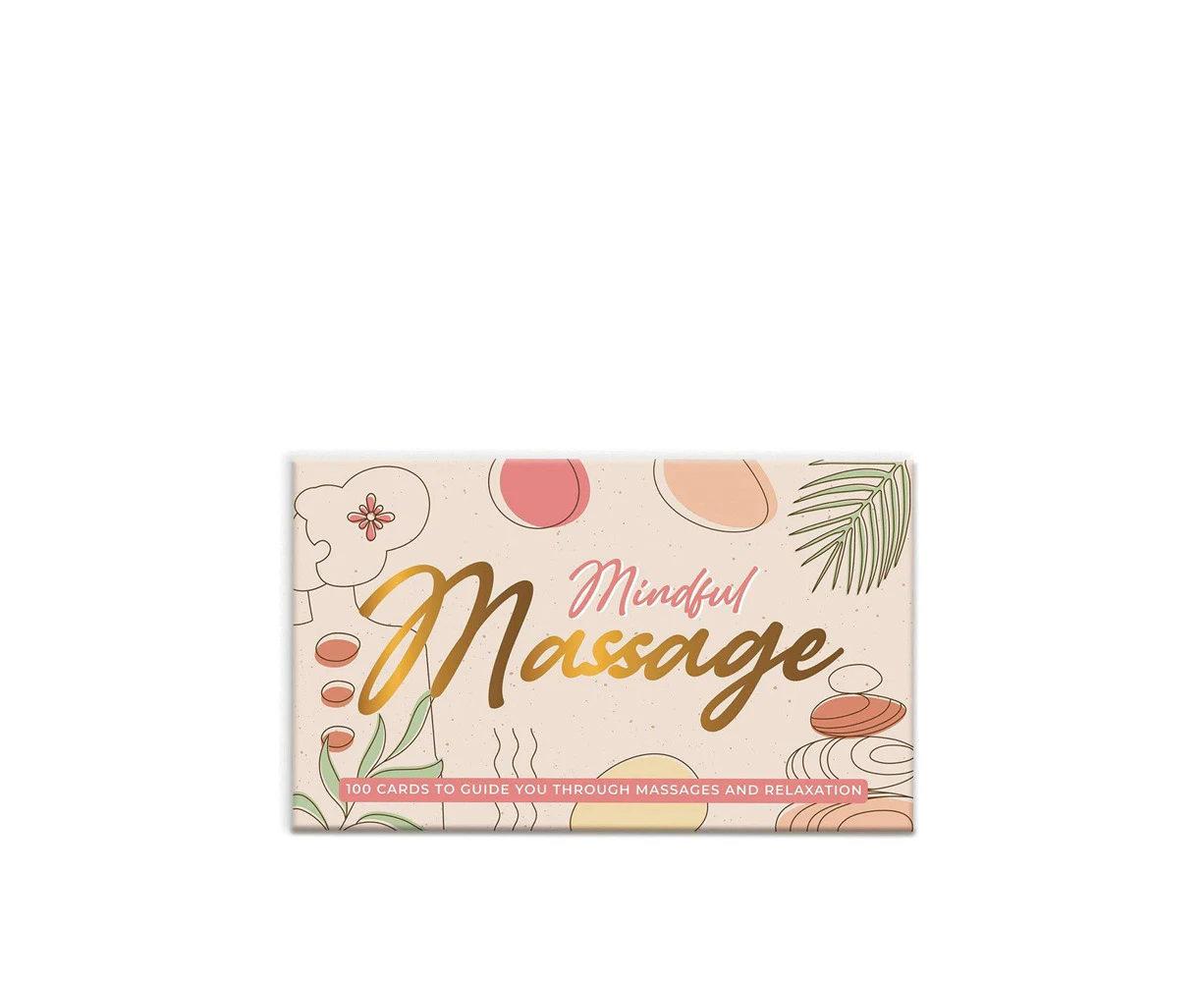 100pc Gift Republic Mindful Massage Cards Self Care Relaxation Flashcards Set